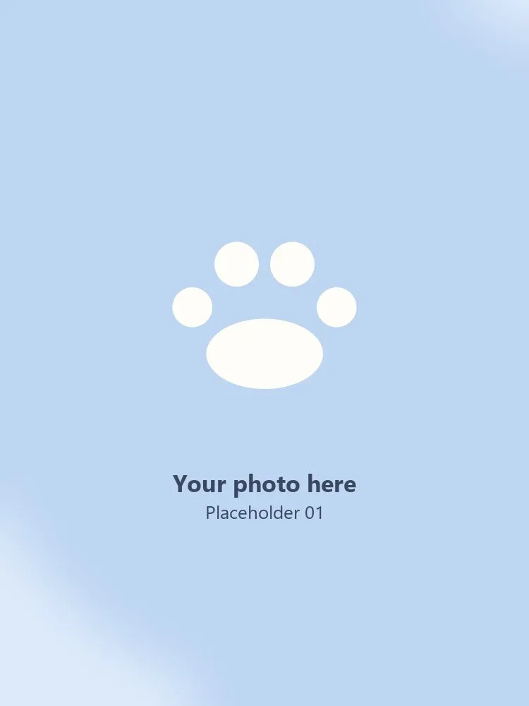 Placeholder photo 1 — replace with a photo of a groomed pup